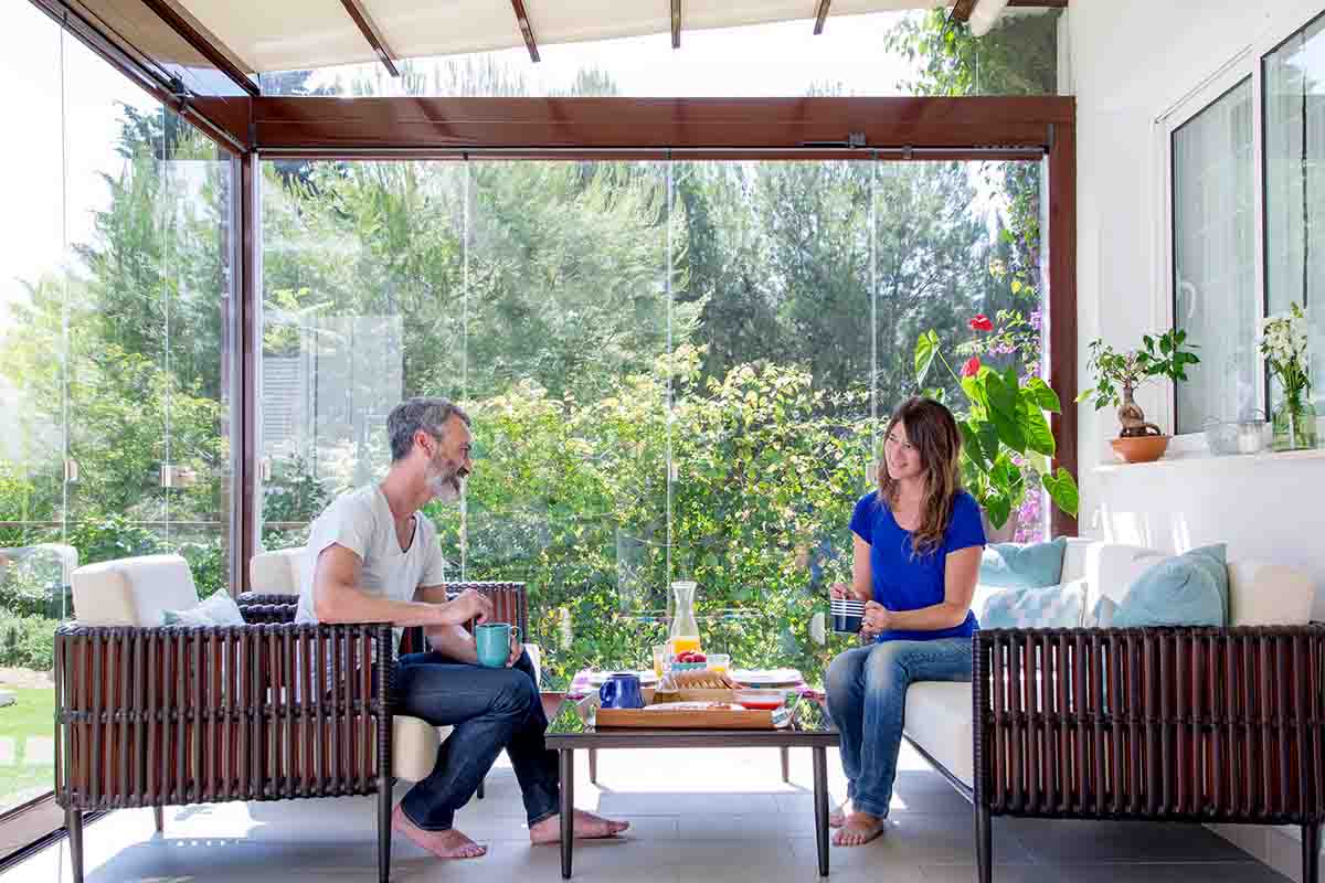 Cerramientos: uso exterior de invierno y verano ~ Estilo Blue