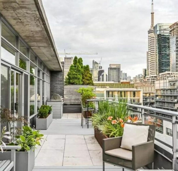 Penthouse Aprobado por Harvey Specter en Toronto: Diseño Único