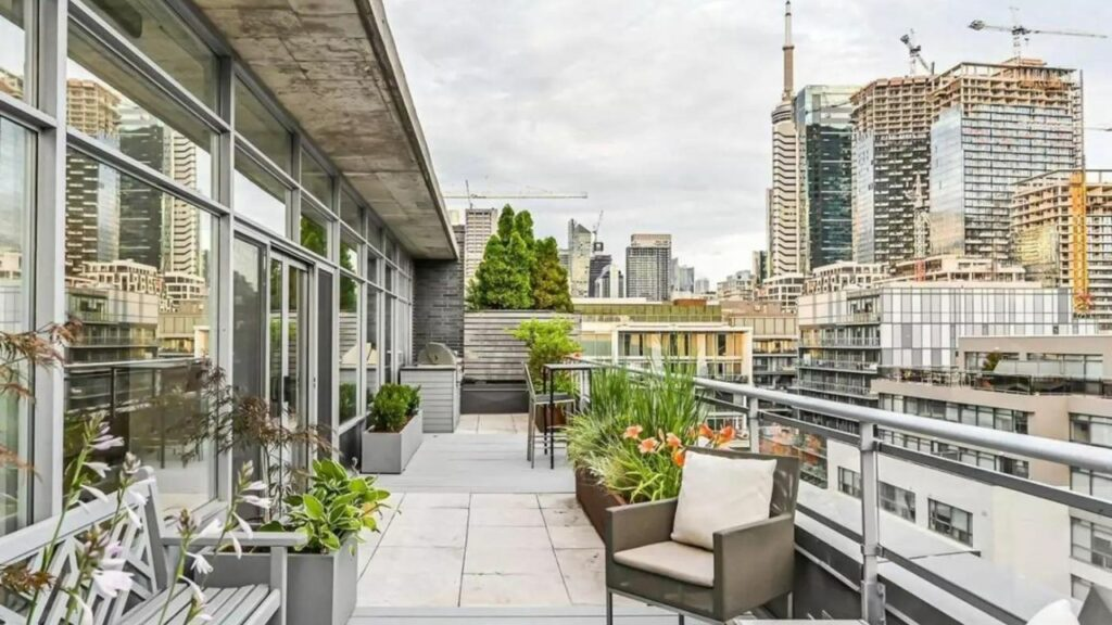 Penthouse Aprobado por Harvey Specter en Toronto: Diseño Único