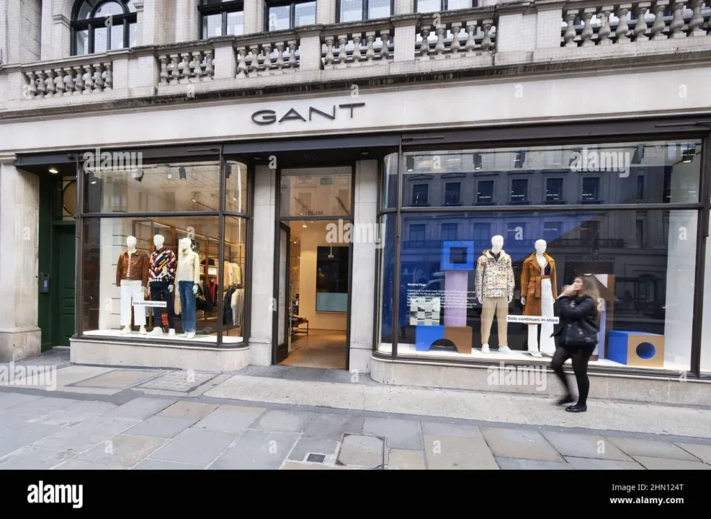 Gant tienda Regent Street: Innovador concepto minorista