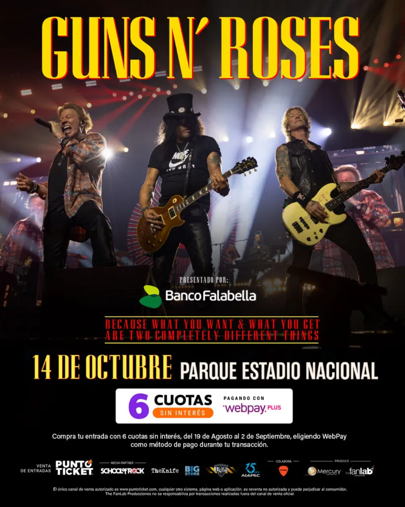 Guns N’ Roses en Chile: El Concierto del Año 2023