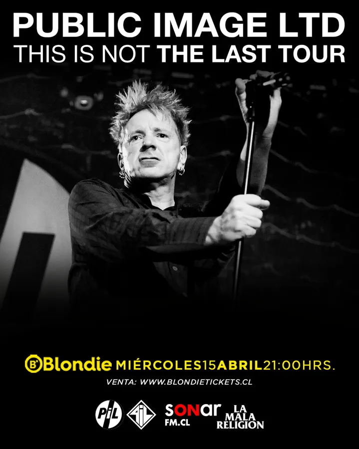 Public Image Ltd Chile 2026: concierto único en Blondie