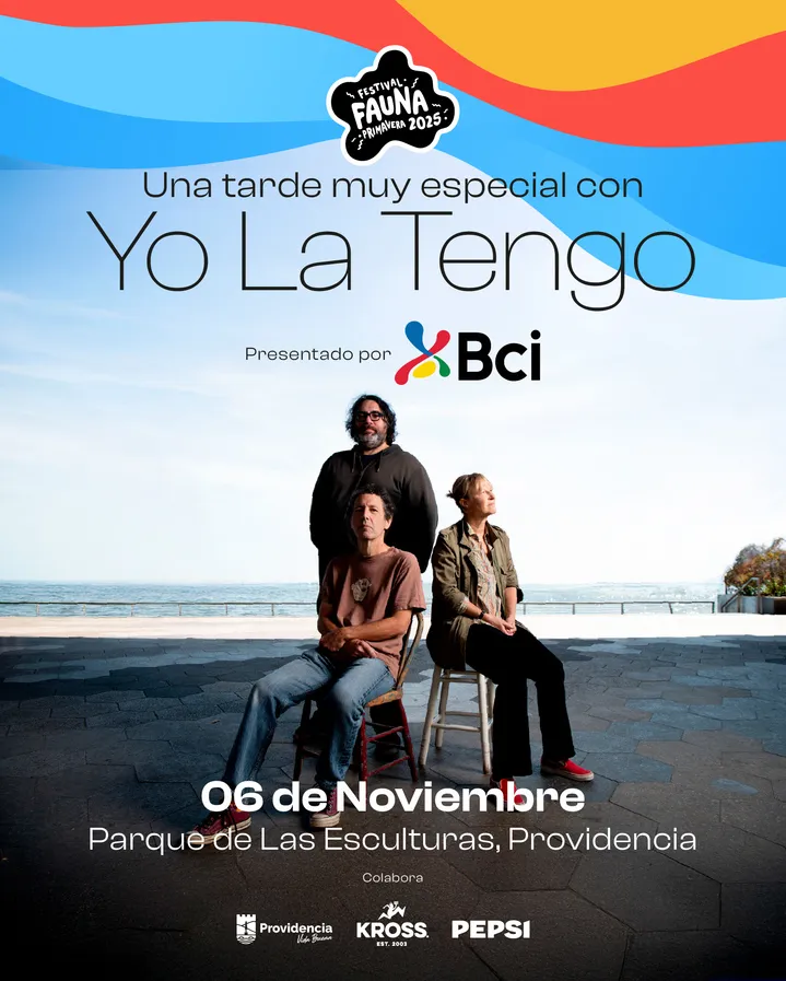Yo La Tengo Chile 2025: Sideshow Imperdible en Noviembre