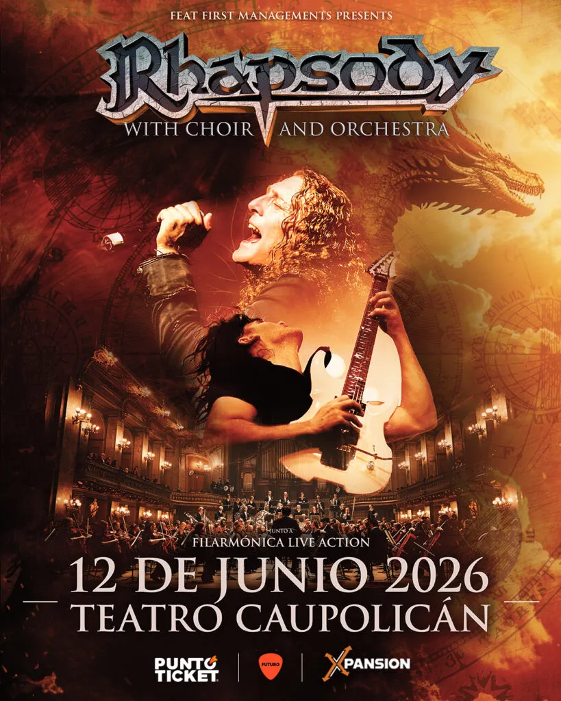 Rhapsody en Chile: Concierto Épico en el 2026