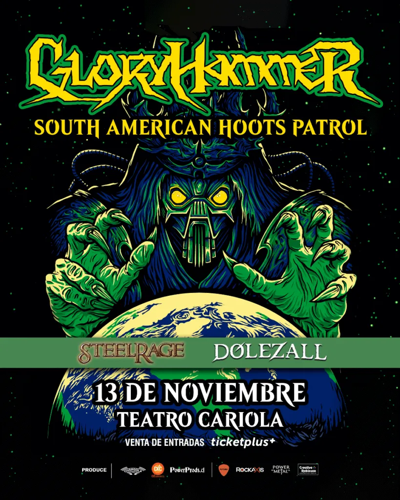 Gloryhammer Chile: Estrena Concierto en Noviembre 2023