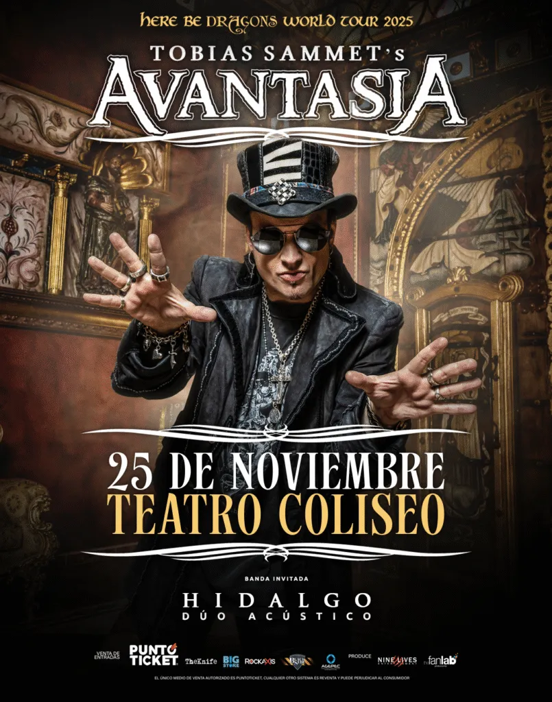 Avantasia en Chile: Concierto Inolvidable en Noviembre