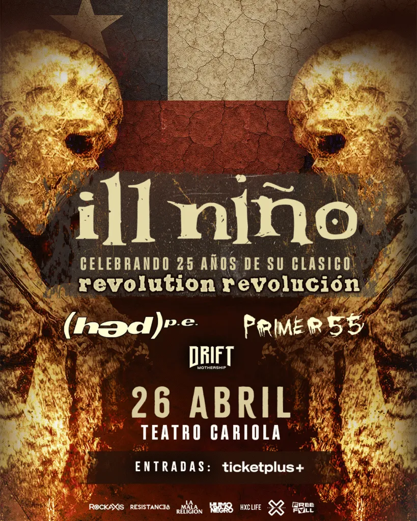 Ill Niño Chile 2024: Gira y Concierto Inolvidable