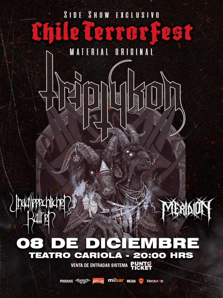 Chile Terrorfest 2023: Sideshow de Triptykon en Santiago