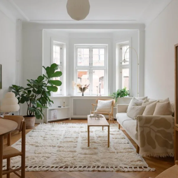 Minimalismo cálido: el secreto del diseño nórdico en este apartamento