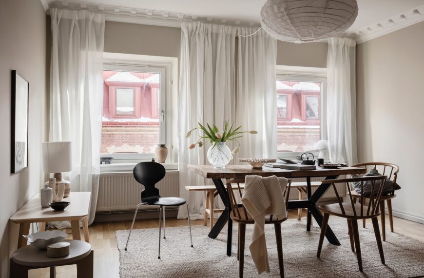 Piso Nórdico: Un Ejemplo de Estilo y Acogimiento en 53 m²