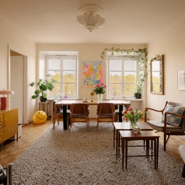 Paredes rosas: El secreto de la decoración escandinava moderna