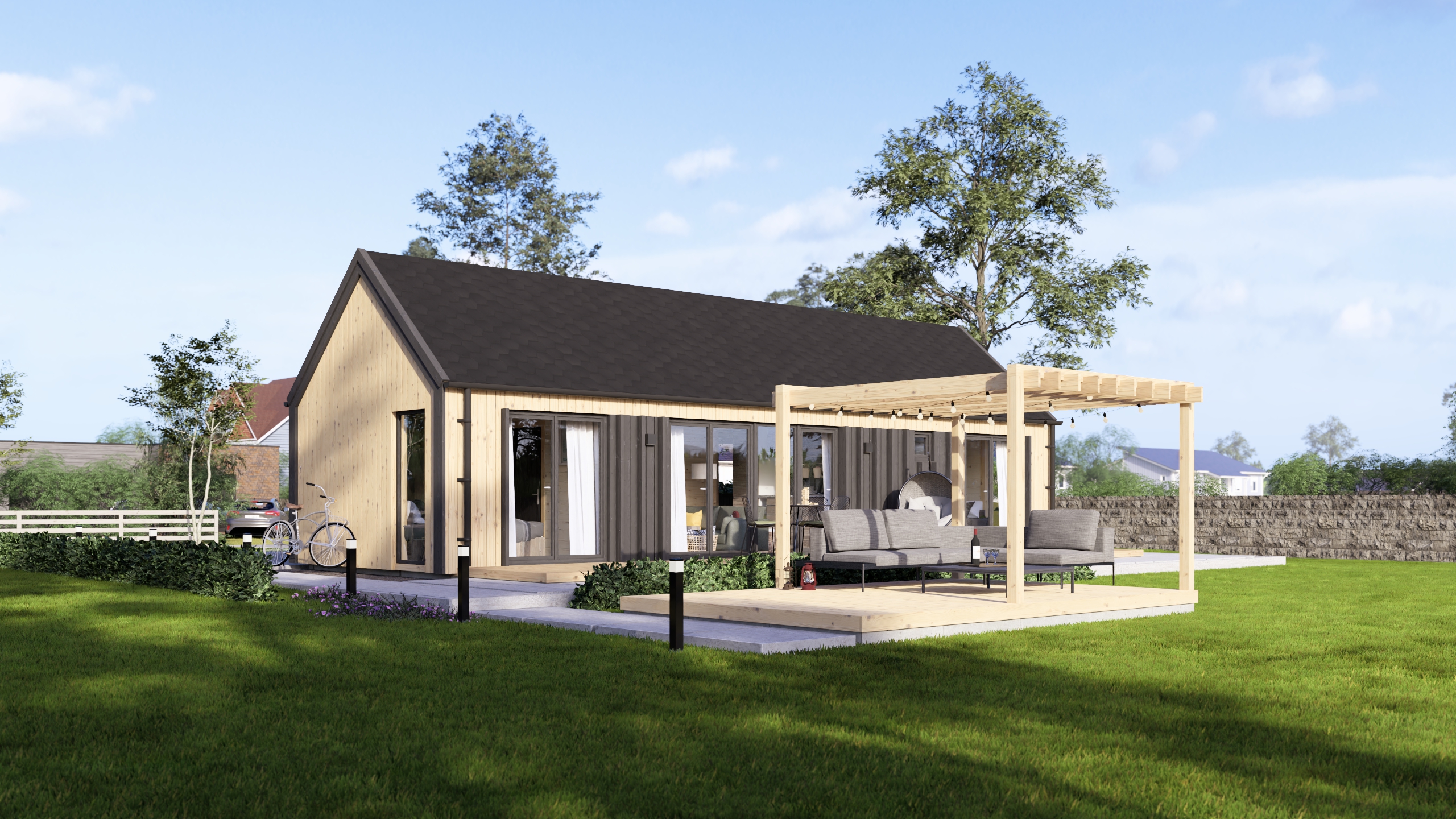 Casas de Madera Modernas: Diseño Minimalista y Sostenibilidad